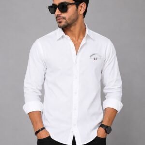 White Soft Cotton Shirt,